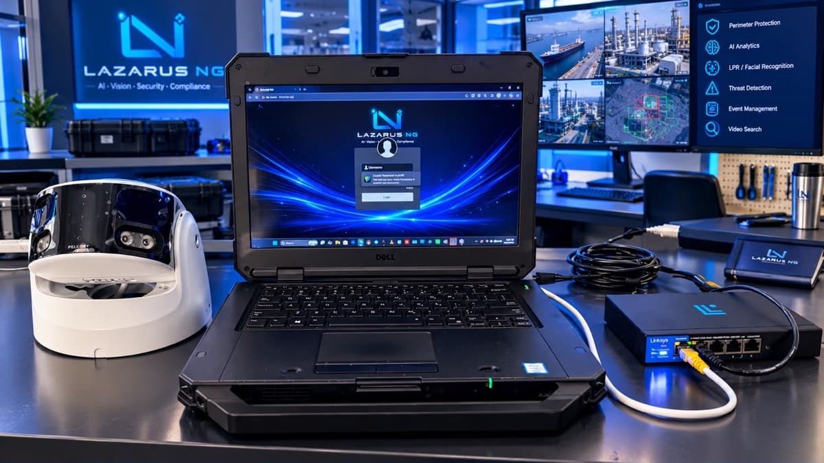 LAZARUS NG monitoring workspace visual